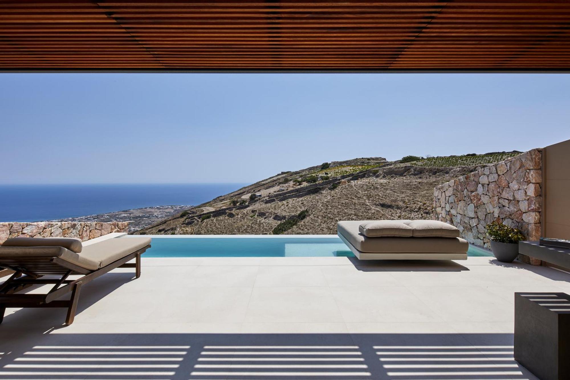 Santorini Sky, The Retreat Villa Pýrgos Екстериор снимка